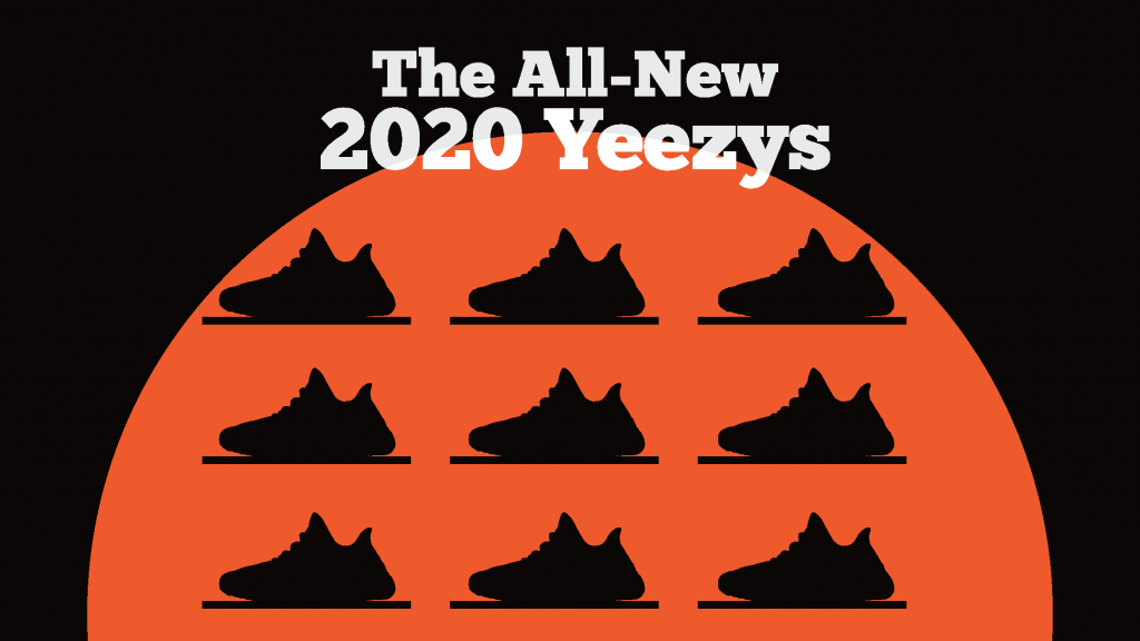 all different yeezys