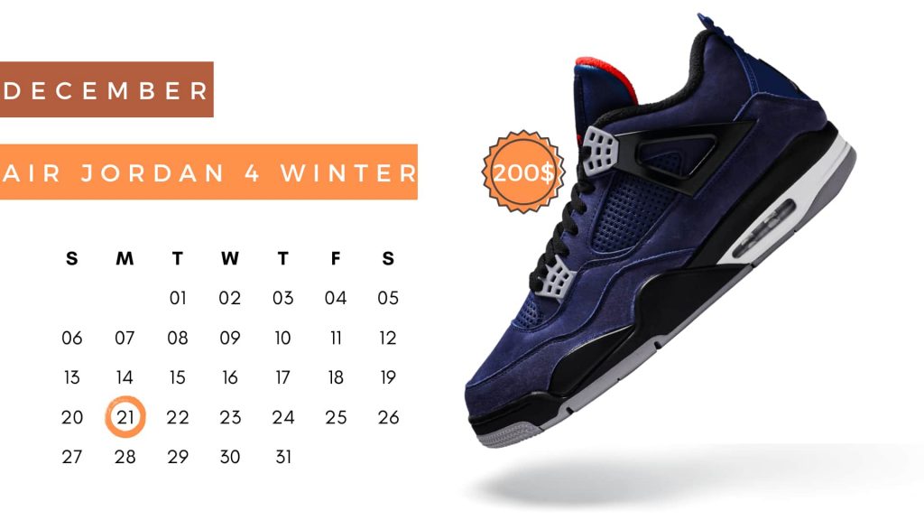 Air Jordan 4 - Winter (Upcoming Sneaker Releases)