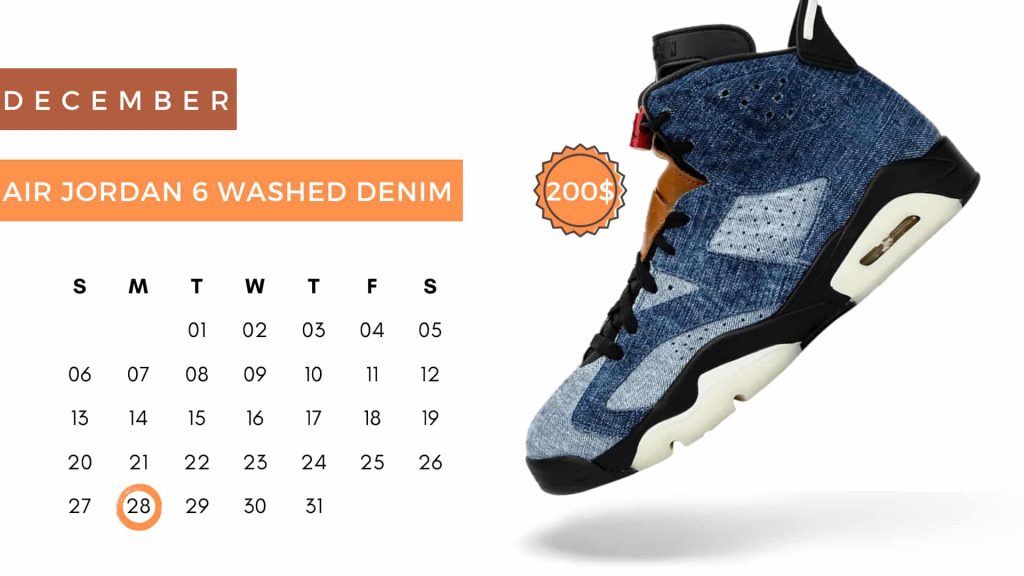 Air Jordan 6 - Washed Denim (Upcoming Sneaker Releases)