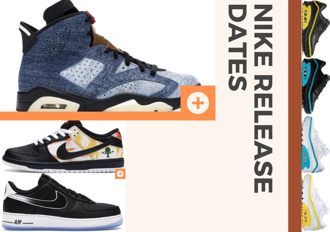 The 2 Greatest Nike Release Dates to 2019! Save the Sneaker Date!