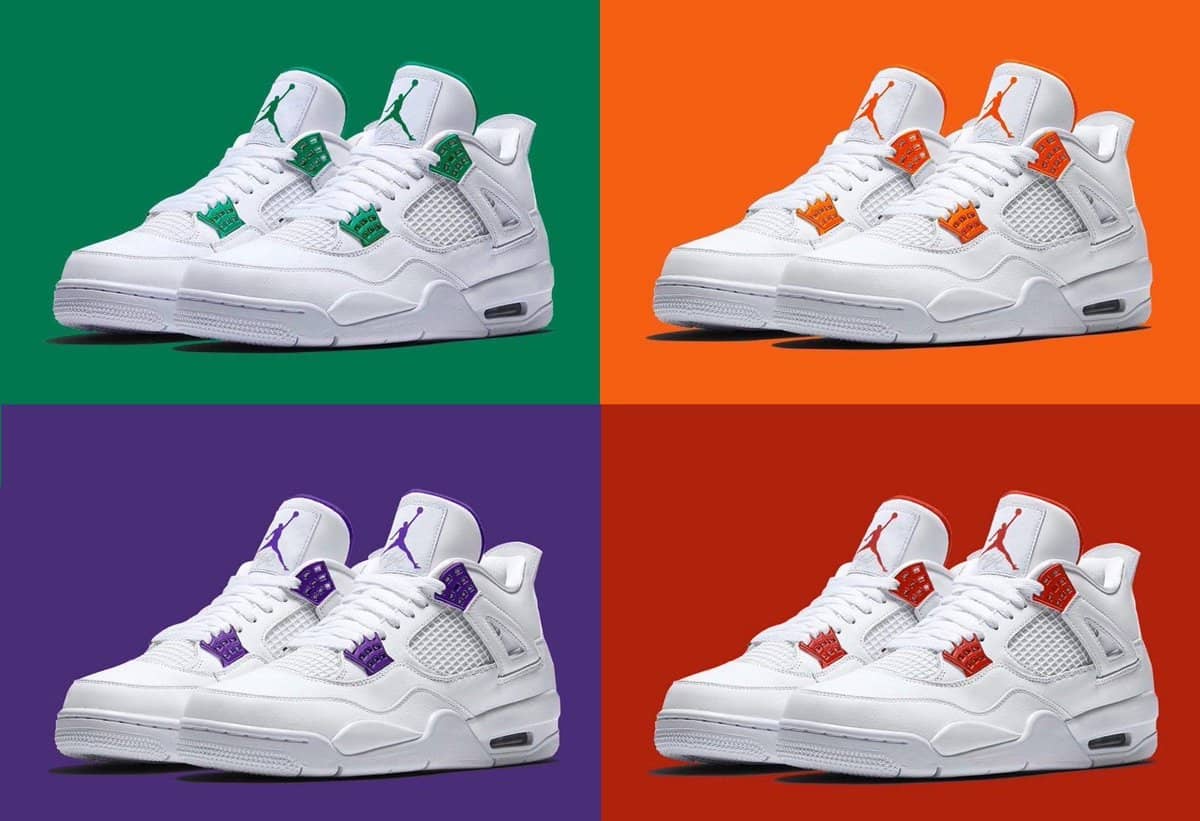 Air Jordan 4 Metallic Pack Dropping in 