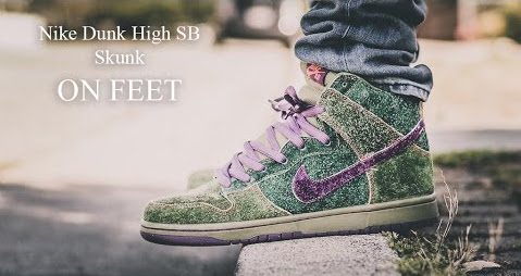 NIKE SB DUNK HIGH PRO SKUNK