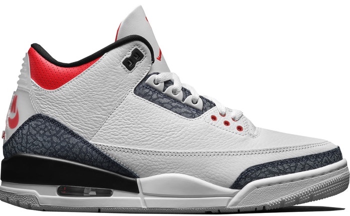 JORDAN 3 FIRE RED DENIM