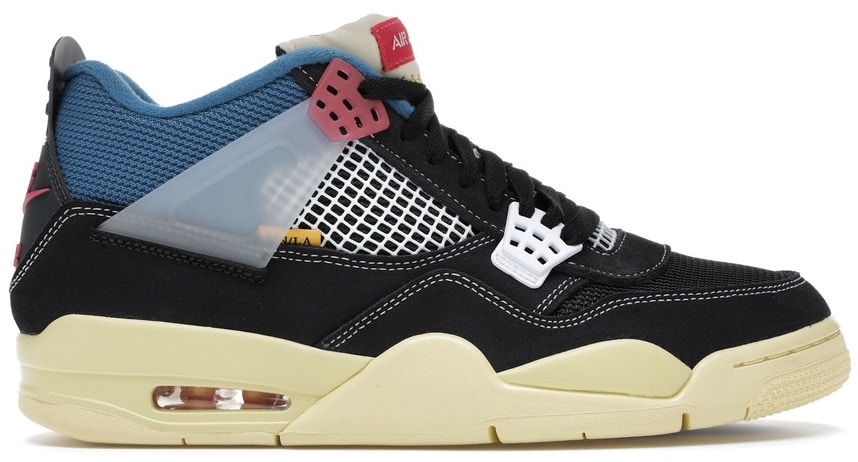 UNION AIR JORDAN 4 BLACK