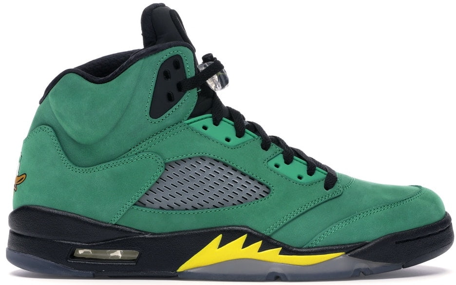 JORDAN 5 OREGON DUCKS 2014 RETRO