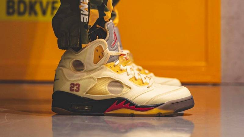 OFF WHITE AIR JORDAN 5 1