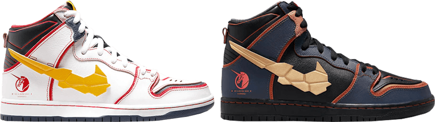 gundam-nike-dunk-high-white-and-black-tsb
