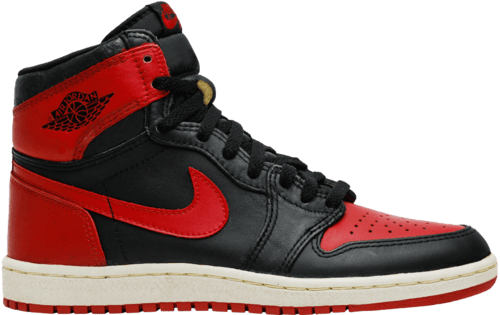 Black Red Jordans