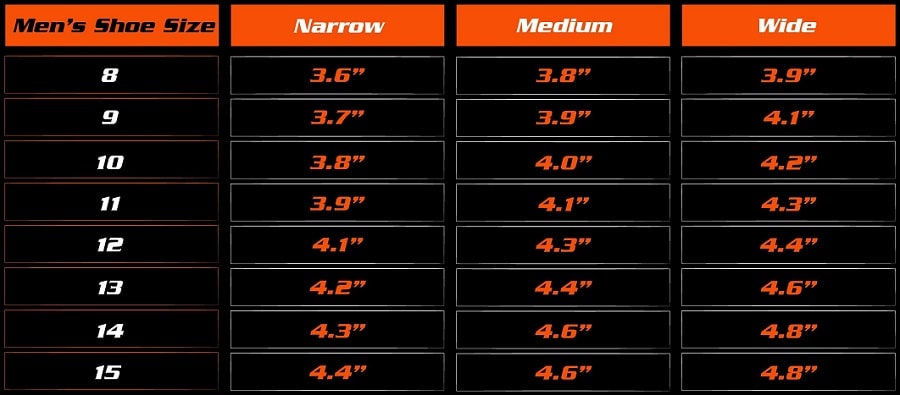 men-foot-width-chart