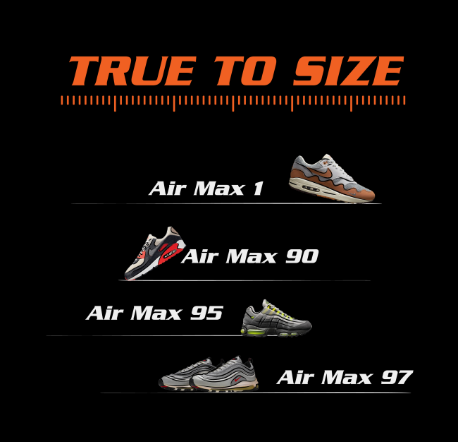 does nike air max fit true to size
