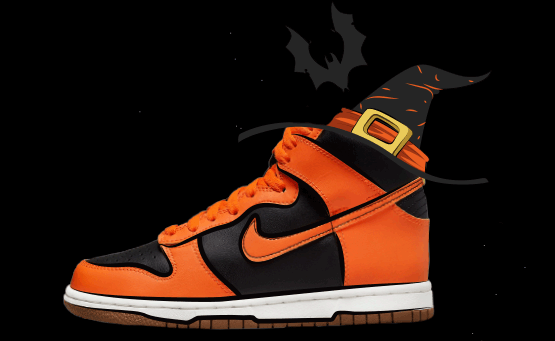 nike-orange-and-black-dunks-high