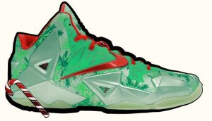 nike christmas sneakers LeBron 11 