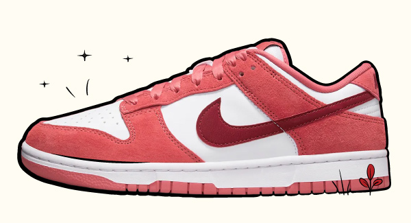 Dunk low Red Leather 2024