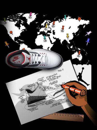 where are real jordans manufactured