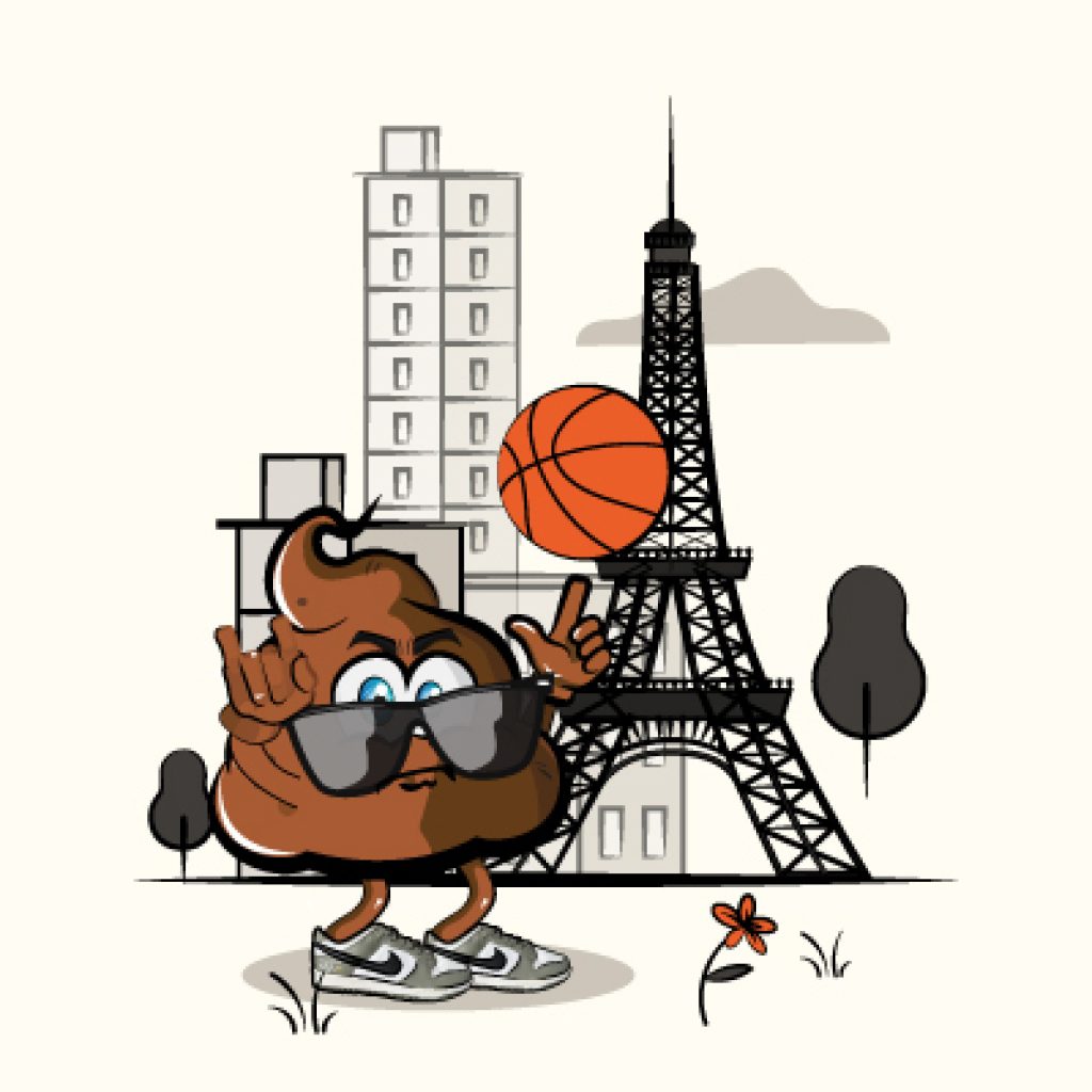 NBA dunks paris