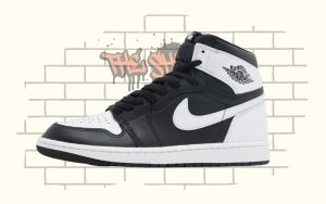 Jordan 1 High Black And White 