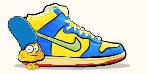 Nike SB Dunk High Marge Simpson