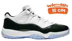 jordan 11 for wide feet