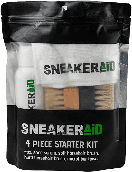 kit for cleaning shoes leather