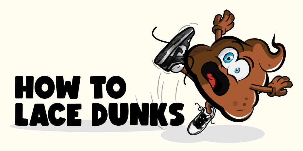 how to lace nike dunks