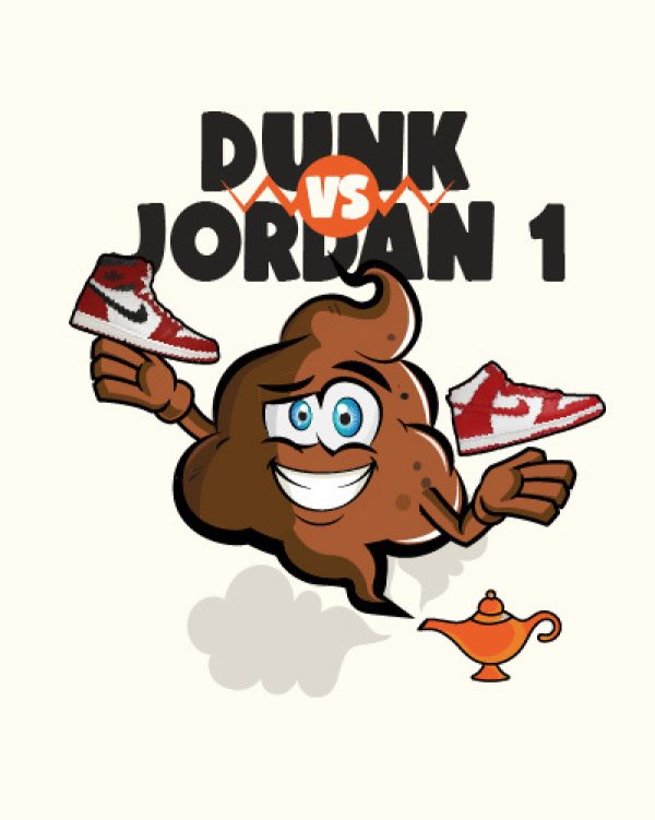 what's the difference between jordan 1 and dunks