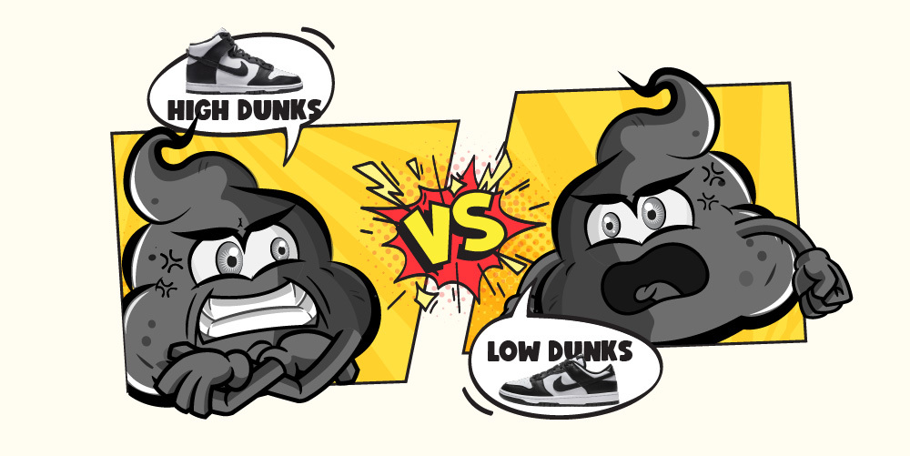 Low Dunk vs High Dunks