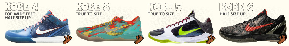 do Kobes fit true to size
