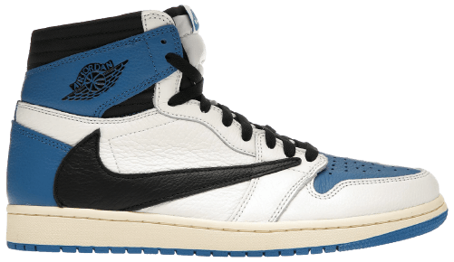 Jordan 1 Travis Scott x Fragment