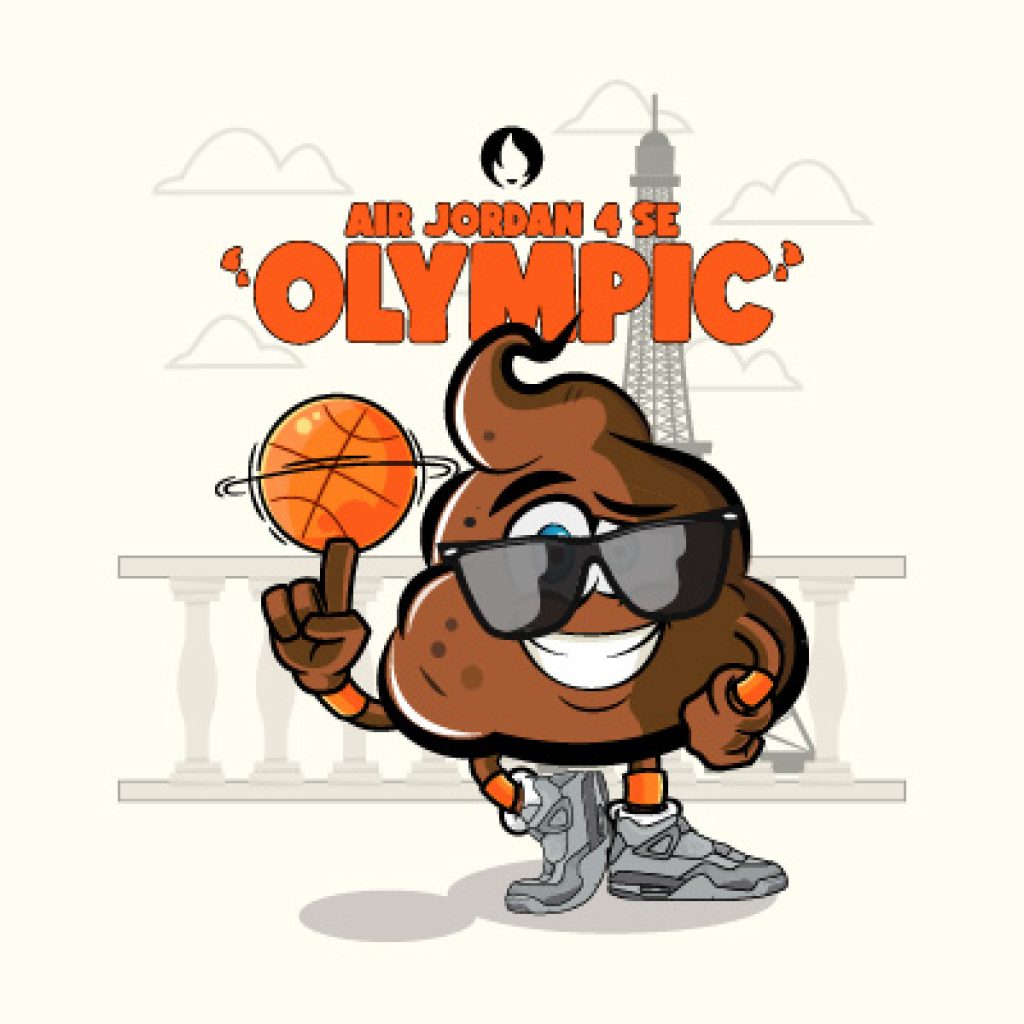 Jordan 4 Paris Olympics