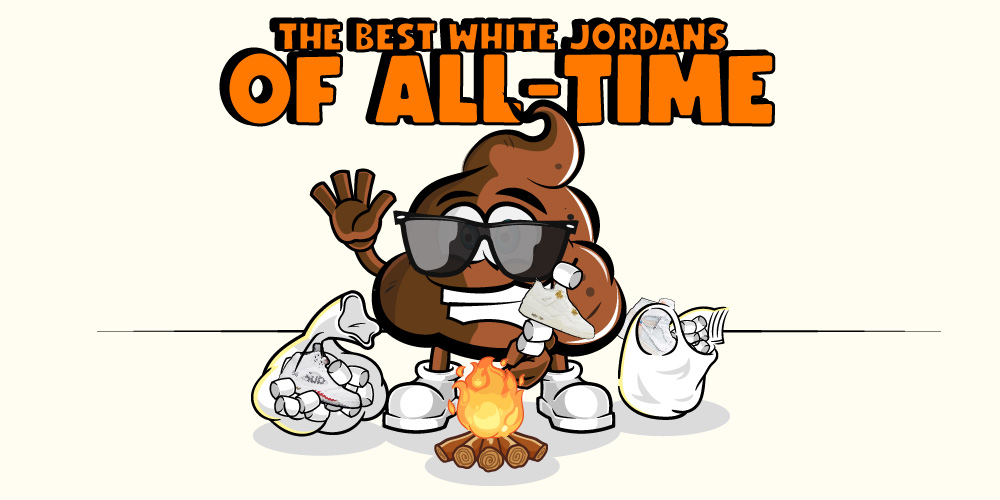 White Jordans