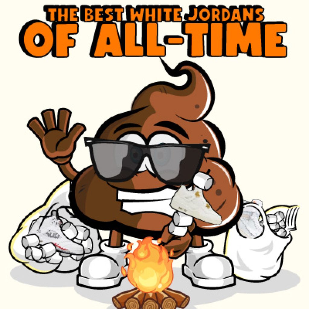 White Jordans