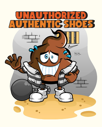 unauthorized shoes