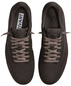 Travis Scott Jordan 1 Velvet Brown Low Is Servin’ Style!