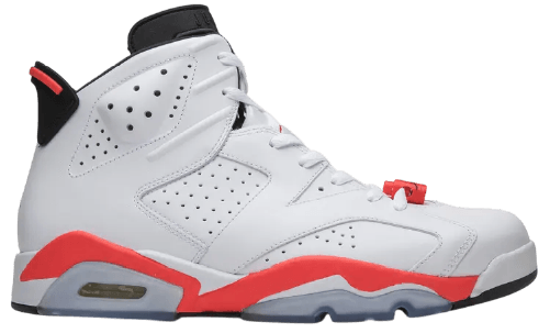 The Fresh Prince of Bel Air Jordan 6 White Infrared