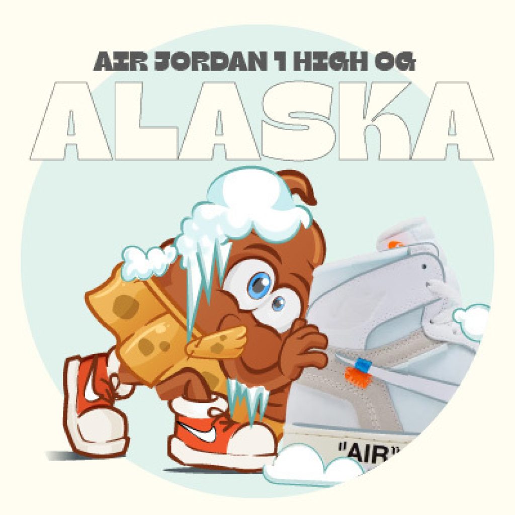 Off White Air Jordan 1 Alaska