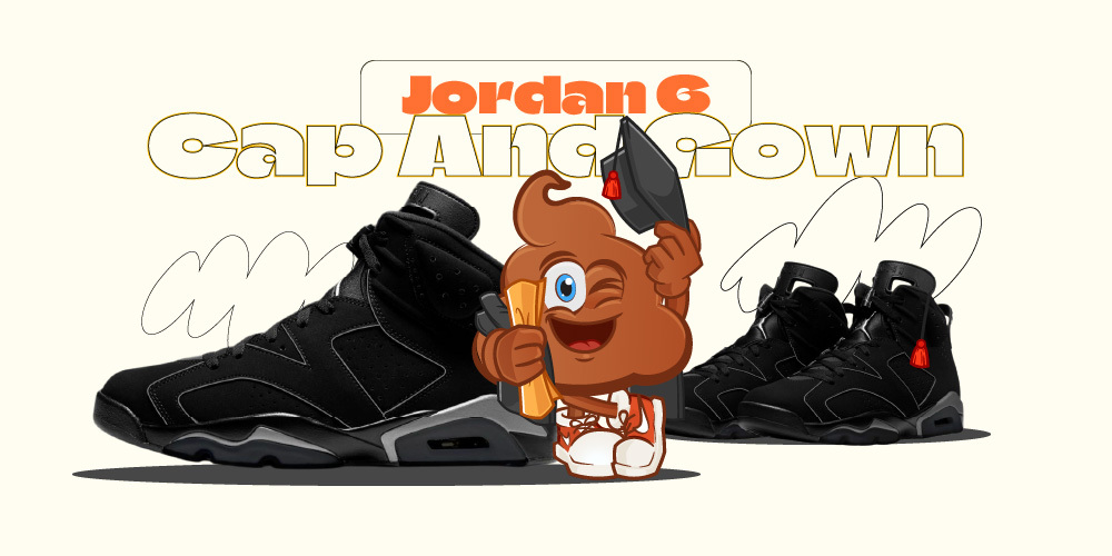 air jordan 6 cap and gown