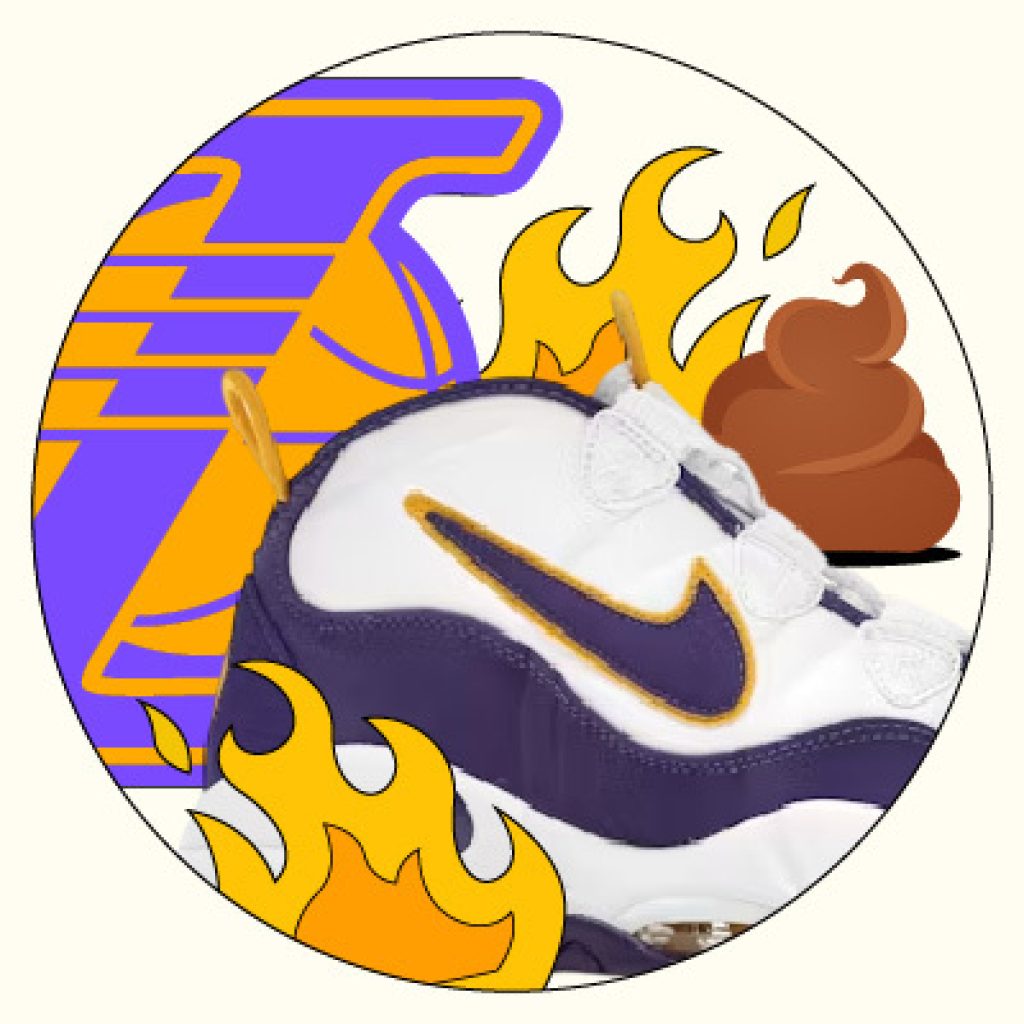 air max uptempo lakers
