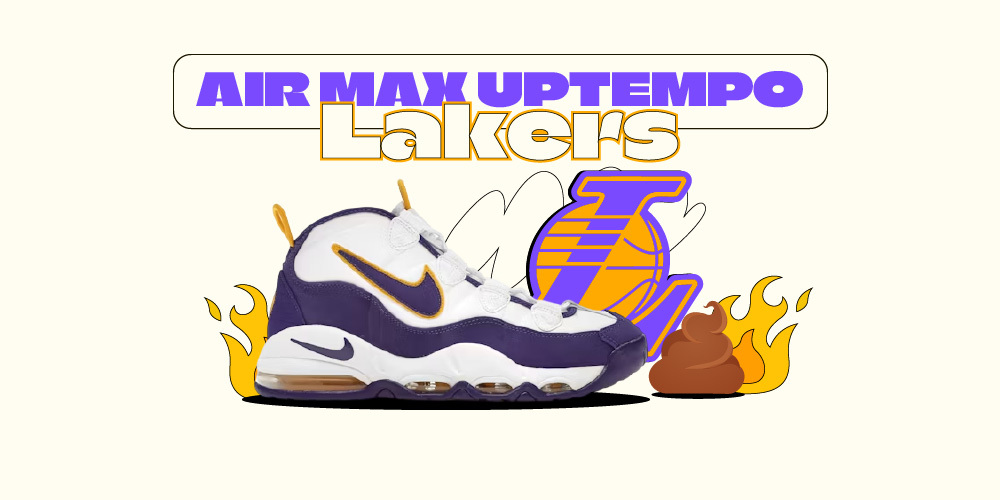 air max uptempo lakers