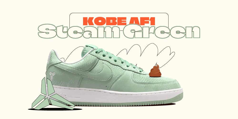 Kobe Air Force 1 Steam Green