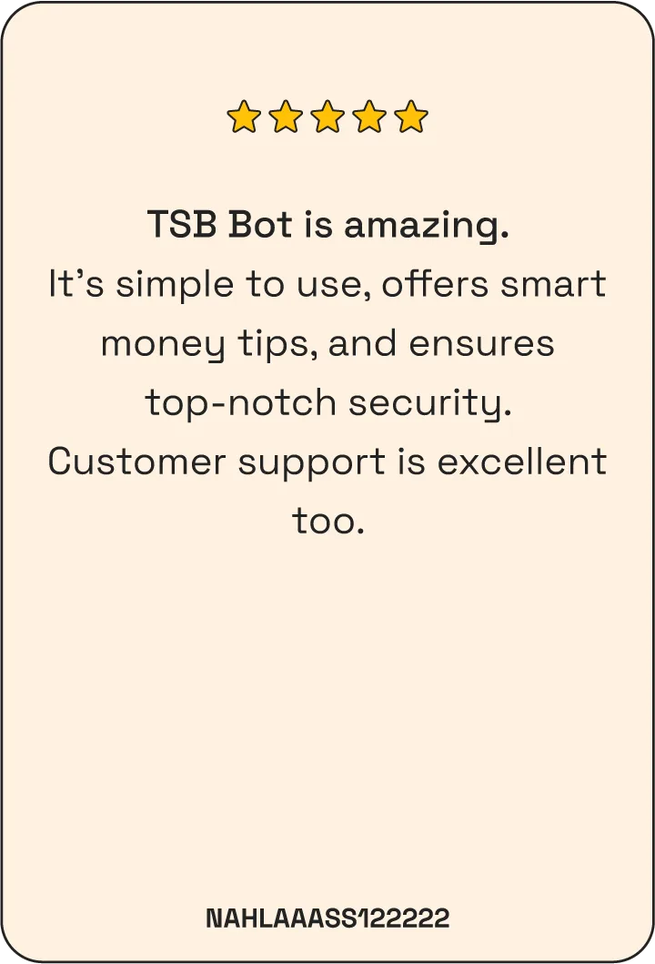 5-star The Shit Bot review by Nahlaaass: simple to use, secure, excellent customer support