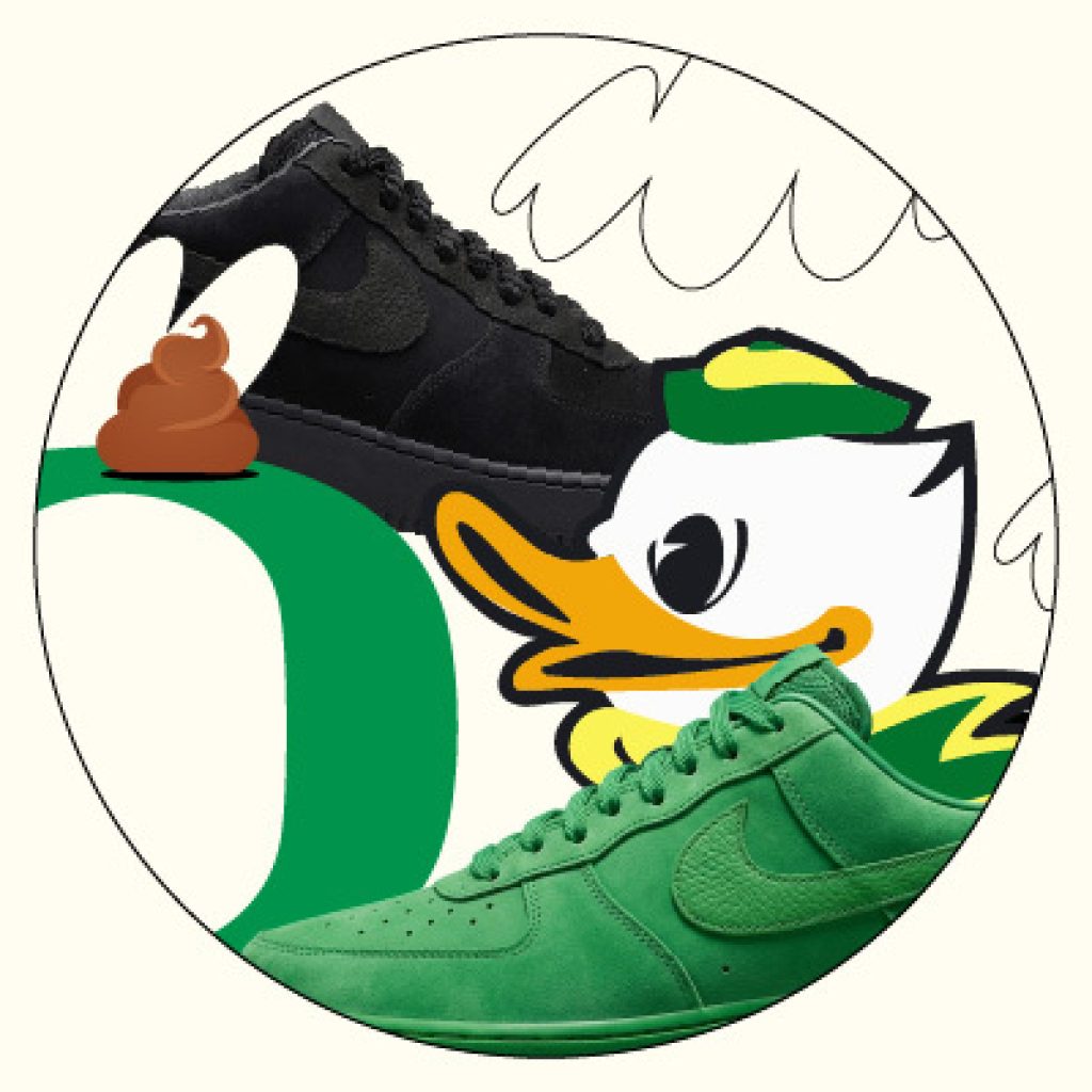 Air Force 1 Oregon Ducks