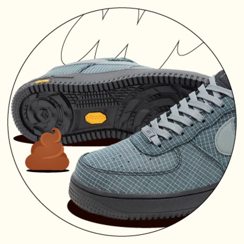 Air Force 1 Vibram Bomber Grey