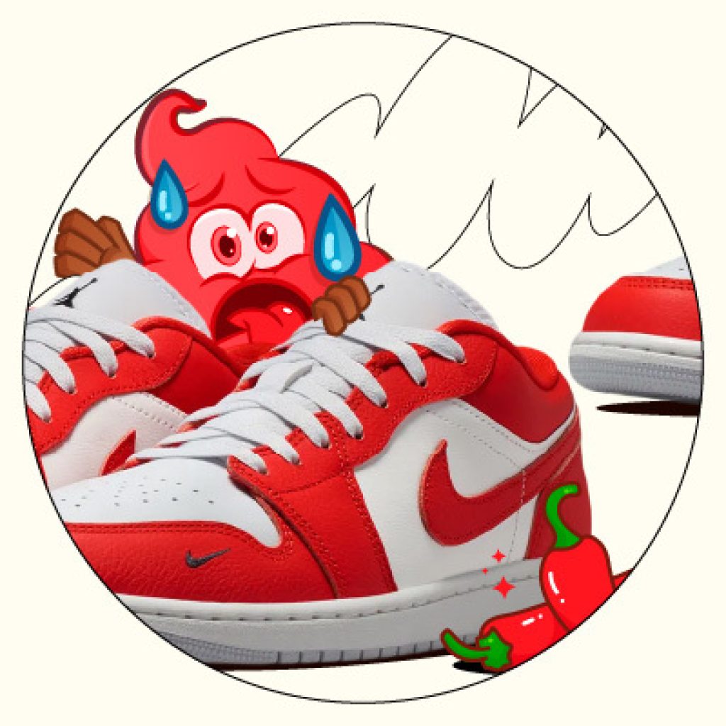 Jordan 1 Low Chile Red