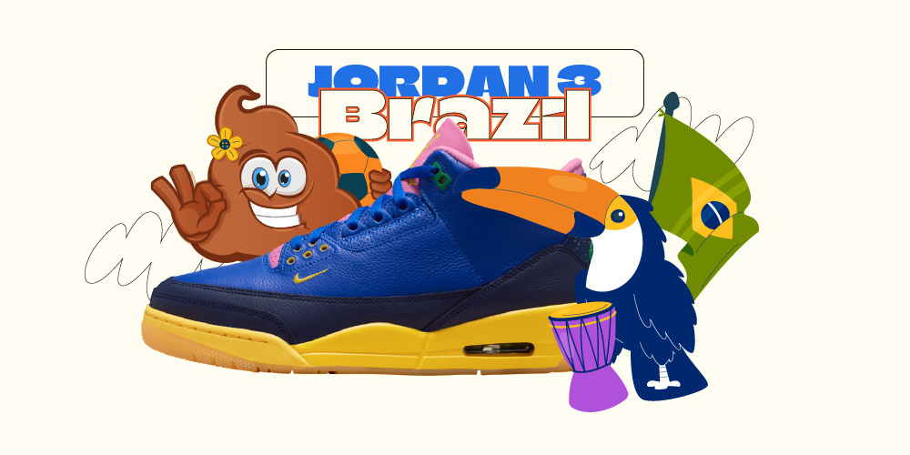 Jordan 3 Brazil