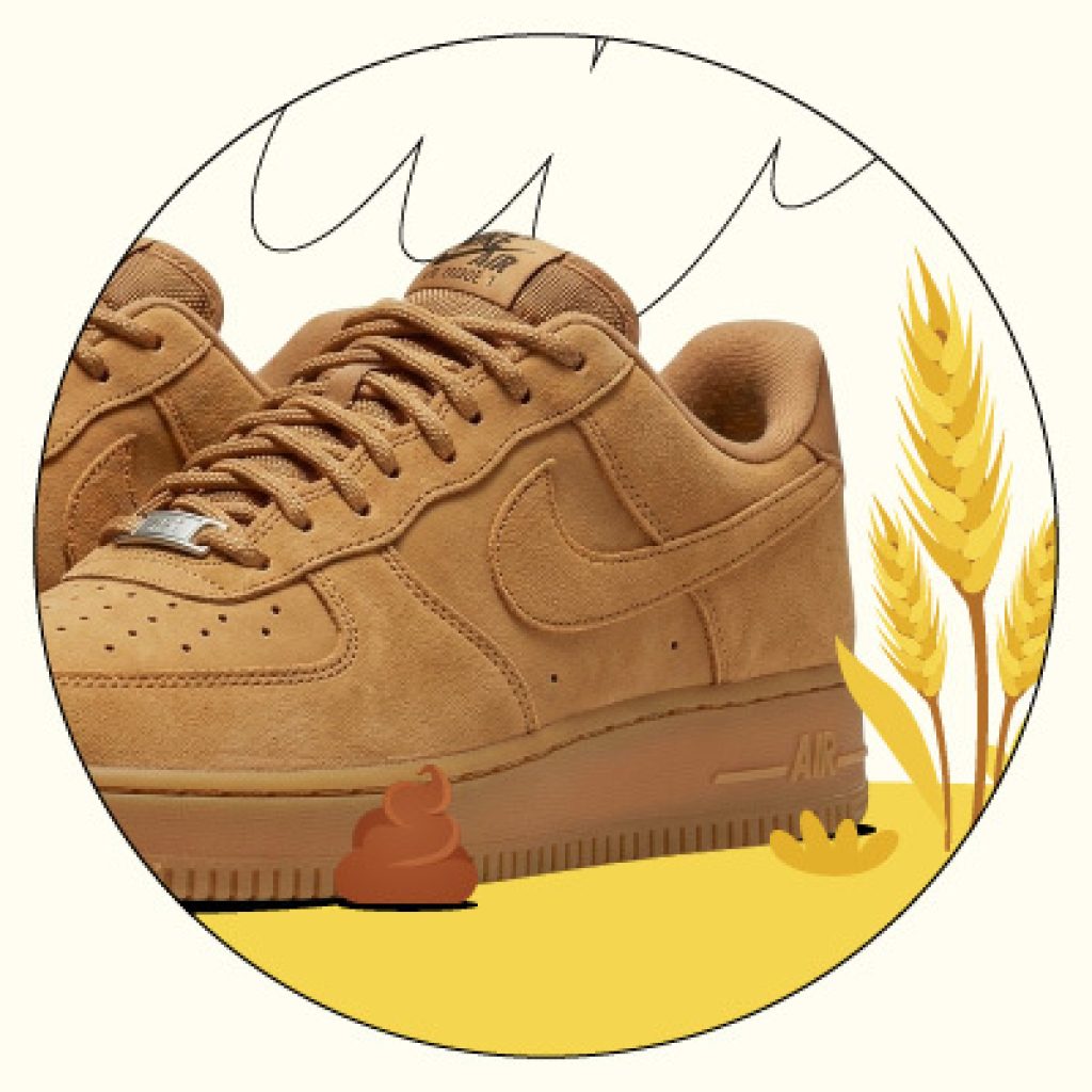 SB Air Force 1 Flax Wheat