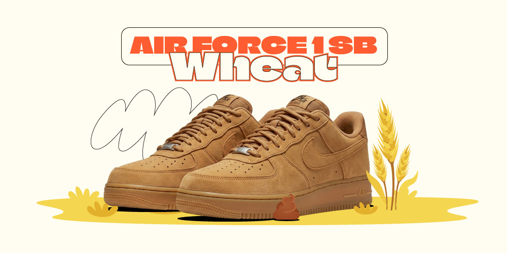 SB Air Force 1 Flax Wheat