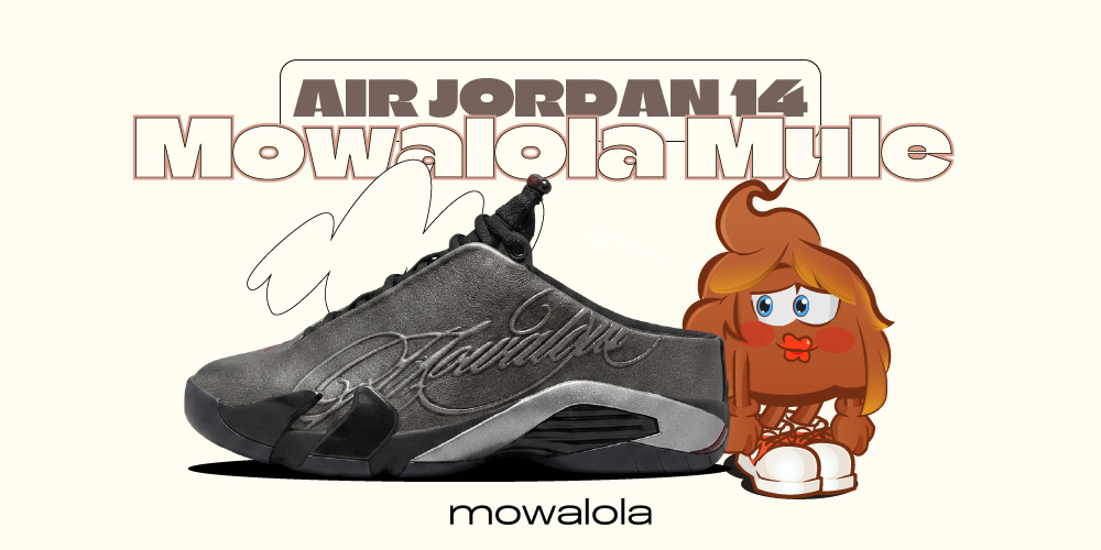 Air Jordan 14 Mowalola Mule