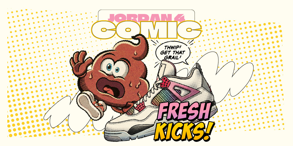 Air Jordan 4 Comic