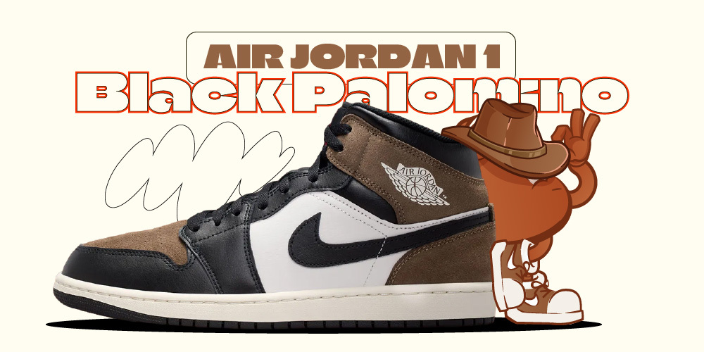 Jordan 1 Mid Palomino