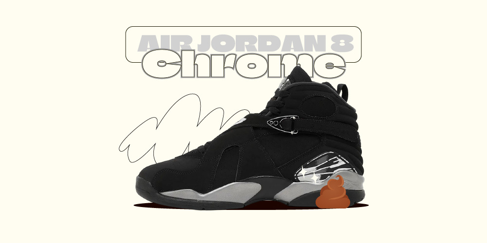 Jordan 8 Black Chrome